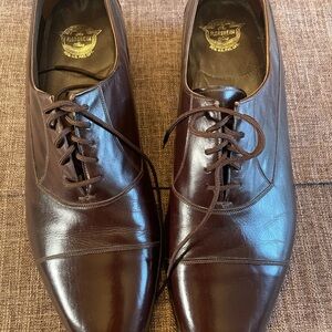 Florsheim Men's Dark Brown Leather Derby Shoes